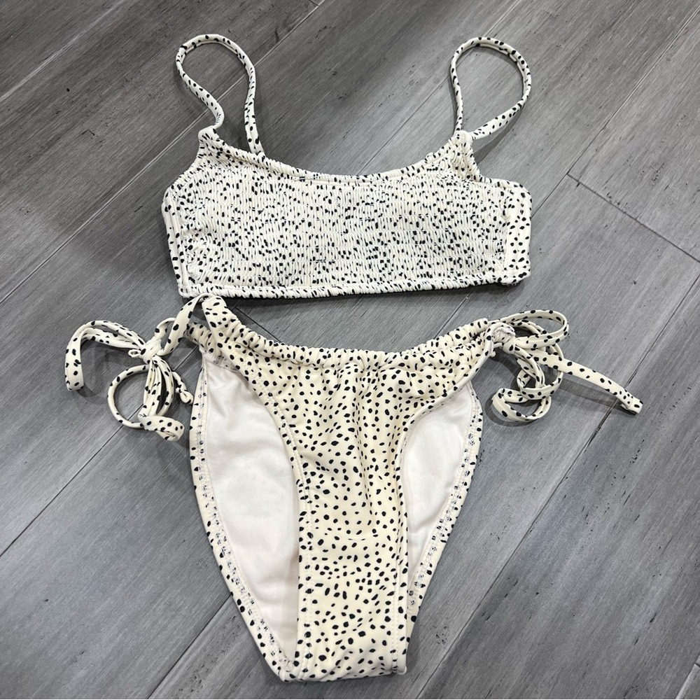 Xhilaration, Black and Cream, Bikini Set, Swim Suit‎